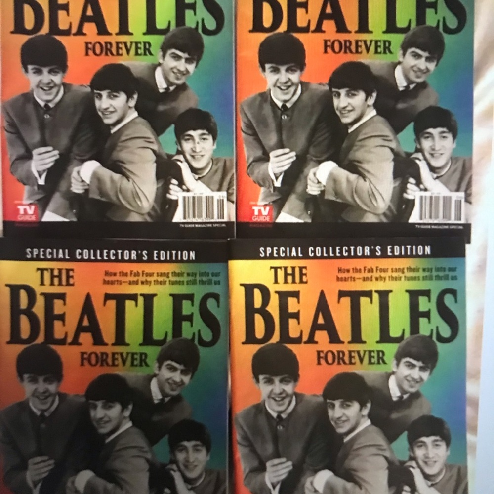 It 4 new The Beatles Forever Collector's Edition Poster books music collectible